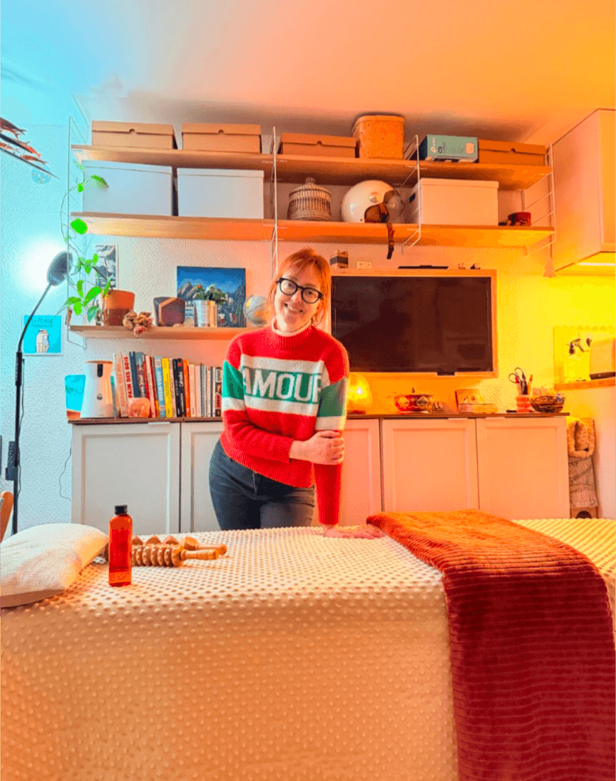 Audrey, masseuse bien-être Miss Dopamine